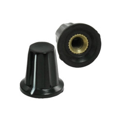 GAŁKA na POTENCJOMETR WIELOOBROTOWY 2W 4mm WXD3 BAKELIT