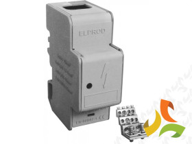 Blok rozdzielczy modułowy 1-biegunowy 1x70 mm2 TH35 szary ELP-LBR160As 84321002 SIMET