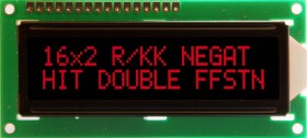 LCD-AC-1602E-DLR R/KK-E12 C