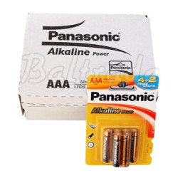 bateria alkaliczna Panasonic Alkaline Power LR03/AAA (blister) - 72 sztuki