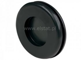 Przepust gumowy z membraną czarny 35mm