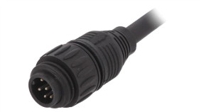 Ca0161a02603012 Złącze Okrągłe Wtyk 7Pin Męski Przewody Ecomate (C016)