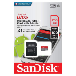 SanDisk Ultra 256GB MicroSD Card (Class 10 A1) [discontinued]