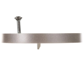 CELIANE Plakietka gniazda 2P+Z pojedynczego angielskiego tytan 068433