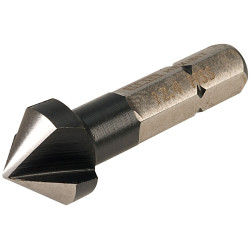 G&amp;J Hall XCM12 Hexibit HSS Metal Countersink 3 Flute 12.4mm