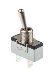 Przełącznik Wł.-wył. SPST APEM Montaż panelowy długość przełącznika 17.5mm