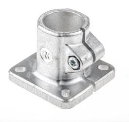 Część łącząca Zatrzask podstawy Rose+Krieger 50 mm Uchwyt złącza i łączenie Rozmiar gwintu M6 50.22 mm