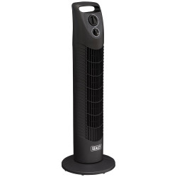 Sealey STF30 Oscillating Tower Fan 3-Speed 30&quot; 230V