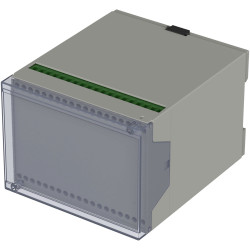 BOPLA 65010010.HMT1 Combinorm DIN rail Casing ABS 100x75x109.5 Grey-white