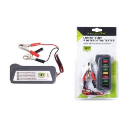 Wskażnik tester napięcia akumulatora samochodowego 12V / LxETS152