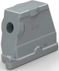 Housing, size HB16, die-cast aluminum, M25, angled, screw locking, IP68, T1910161125-009