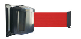 Naścienna szpula z taśmą długość taśmy 10m Bariera chowana Czerwony