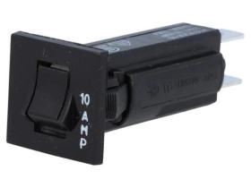 Wyłącznik nadprądowy 250VAC 32VDC 10A SPST-NC na panel 2-1393250-5