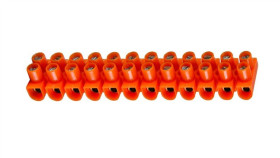 Listwa Zaciskowa Gwintowa 12-Torowa 10Mm2 Pomarańczowa 750V Ltf12-10 21512008
