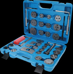 BT701050 Universal brake piston reset tool set, 35 pieces