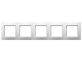 ARIA Ramka 5 pięciokrotna do wyłączników IP-44 biały RH-5U/00 OSPEL