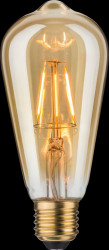 28407 LED filament bulb 1879 E27, 4.4 W, 250 lm, 1700 K