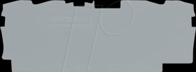 2004-1491 End and intermediate plate for WAGO 2004-13