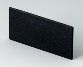 Rear panel, PPO, (W x H) 57.6 x 28.7 mm, black, B6121222