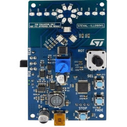 STEVAL-ILL090V1 Evaluation kit for the ALED8102S 8-channel LED driver with direct switch control