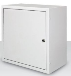 Obudowa metalowa 400x400x300mm IP21 szary z płytą montażową NR 443 6-861