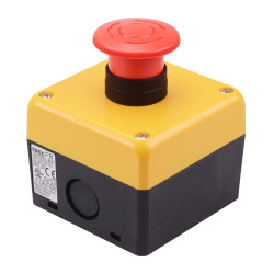 HW1B-V402R 22mm Emergency Stop Switch w/Enclosure 40mm Mushroom 2NC IDEC