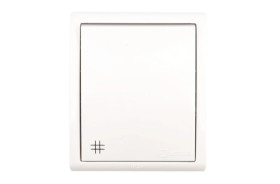 Simon Aquarius Łącznik hermetyczny krzyżowy IP54 biały AQW7/11