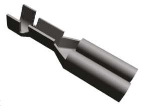 Konektor płaski Żeński 2.79 x 0.51mm długość 14mm Izolacja: Nieizolowane Cyna