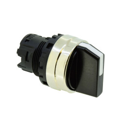 IDEC YW4S-32 22mm 3 position maintained Spring return metal bezel