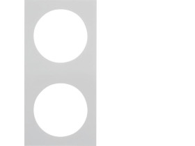 Integro Ramka 2 podwójna biały 919762509 HAGER