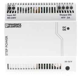 Zasilacz szyny DIN STEP POWER I wy 2 A Phoenix Contact 2 -wyjściowy 264V ac AC 70 °C 56V dc -25 °C DC Tryb przełączany