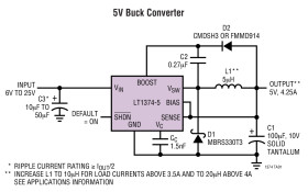 4.5A, 500kHz Step-Down Switching Regulator