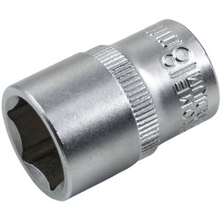 Faithfull FAISOC1218Q Hex Socket 1/2in Drive 18mm
