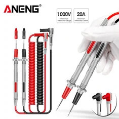 ANENG PT2010 Uniwersalny multimetr z sondą na sprężynę do testowania kabli narzędzi elektrycznych do multimetrów cyfrowych