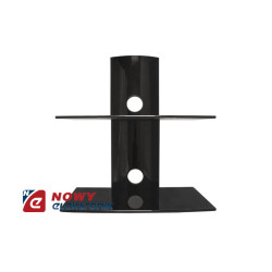 Uchwyt pod DVD/Tuner/Sat x2 RTV półka szklana LCD18