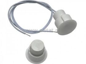 Czujnik drzwiowy kontaktron HO-03L biały