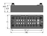 Stacja fieldbus Turck BLCDN-16M8LT-8DO-0.5A-P-8DO-0.5A-P 6811030 1 szt.