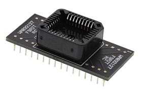 32 way PLCC to DIL socket,0.1in pitch