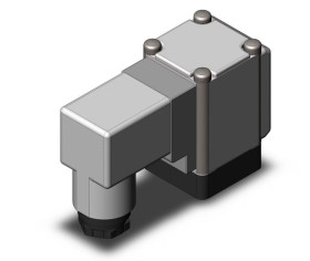 Zawór elektromagnetyczny 24 V DC SMC 2-drogowy Rozwierny