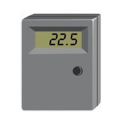 J-261 Przenośny termometr z wyświetlaczem LCD - zestaw do montażu