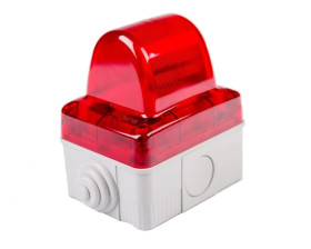 Lampa sygnalizacyjna błyskowa czerwona GW27422