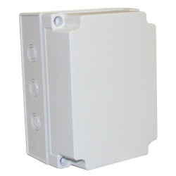 CamdenBoss CHDX6-229 X6 Series Polycarb Solid Lid 175x125x75 IP66/67