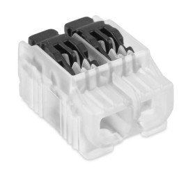 Szybkozłączka z dźwignią 2x 0,2-4mm2 bezhalogenowa 2054422 /100szt./