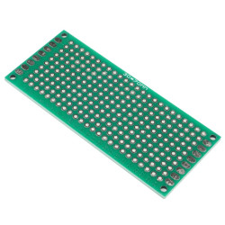 Płytka uniwersalna dwustronna PCB 30x70mm 3x7cm 256 pól