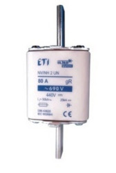 Wkładka bezpiecznikowa NH1 100A gR 690V 004333211 /3szt./