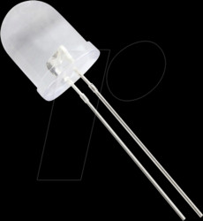 10034Y1C-CSC-C LED 10mm, wired, yellow 4000 mcd, 25°