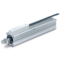 Siłownik kompaktowy skok: 50mm SMC Ø 32mm dwustronnego działania Action CE1B32-50 Rc 1/8