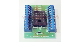 Relay base breakout board for 4 pole ac-dc relay