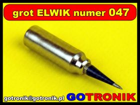 Grot ELWIK GD-1 numer 47 stożek 0,4mm