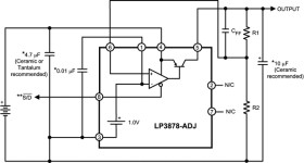 800-mA, 16-V, adjustable low-dropout voltage regulator with enable